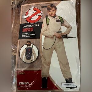 Ghostbusters Costume, size Kids M (8/10),EUC,  with proton pack (GUC)